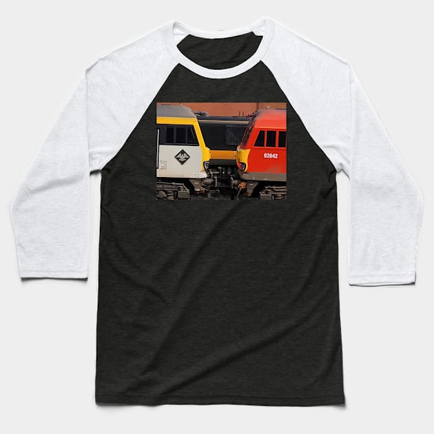 Accurascales DB92s Baseball T-Shirt by Red is the colour